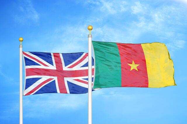 united kingdom Cameroon flag united kingdom Cameroon flag