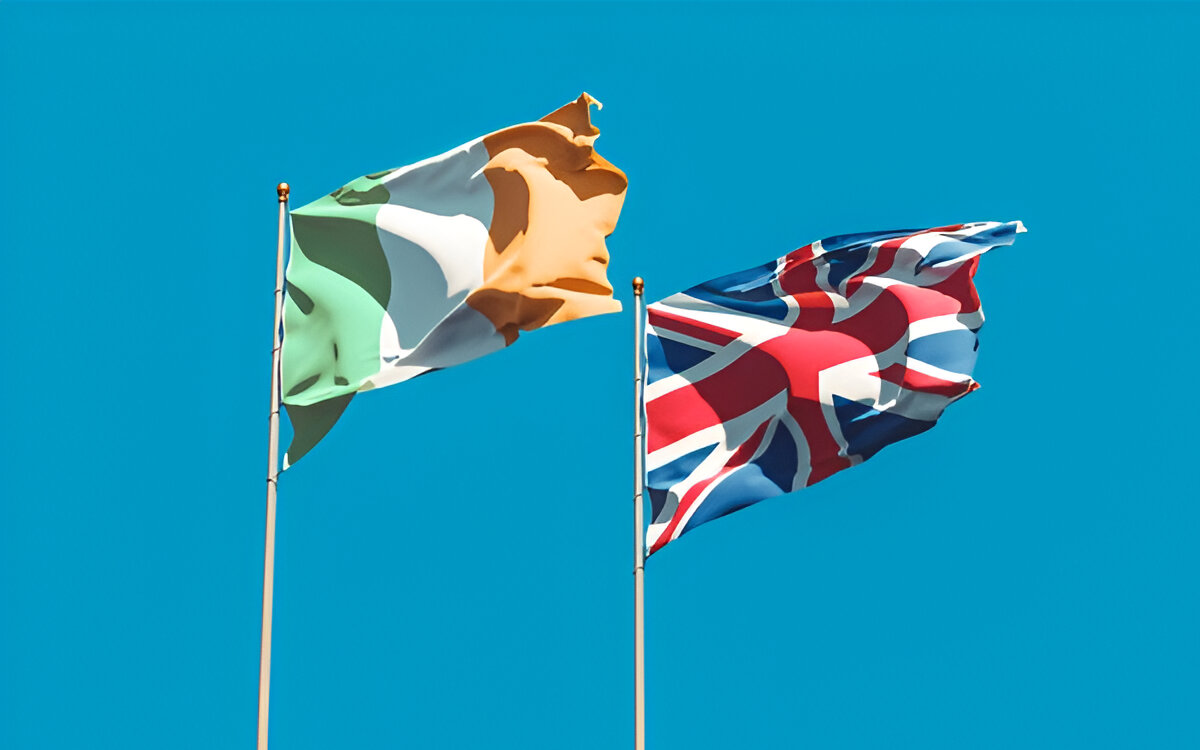 united kingdom ireland flag united kingdom ireland flag